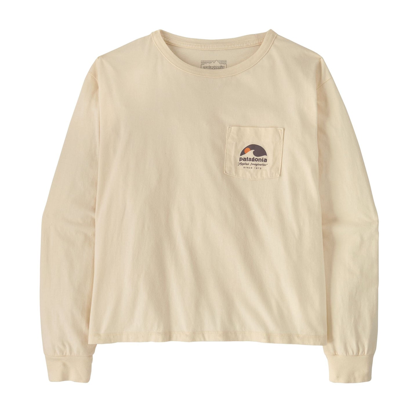 W's L/S Applied Imagination Easy Cut Organic Pocket T-Shirt (Copia) Patagonia