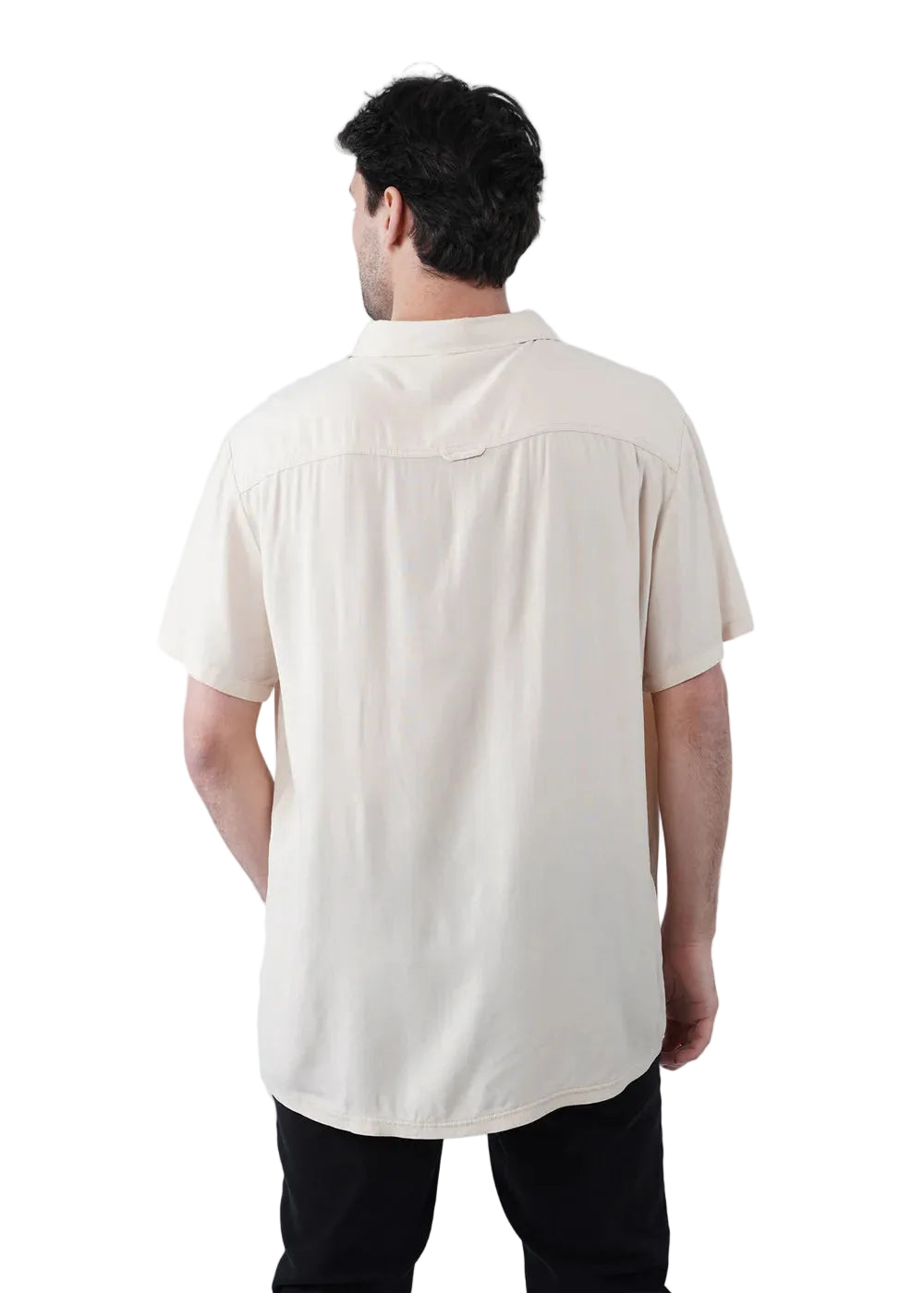 Camisa Hombre Viscosa - Crema KAYA UNITE