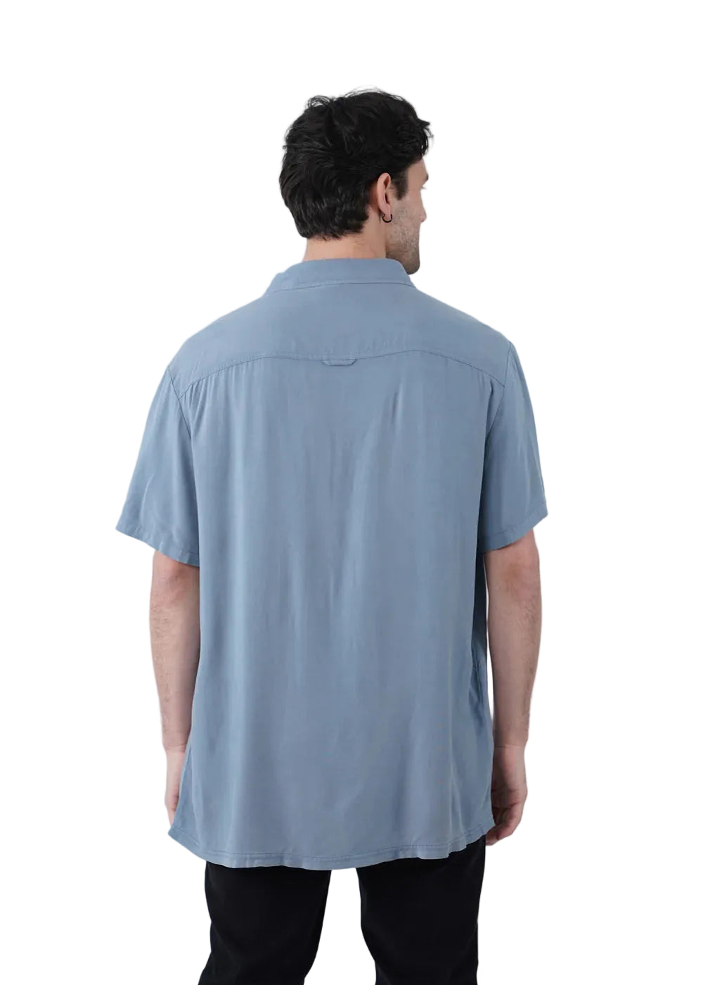 Camisa Hombre Viscosa - Denim KAYA UNITE