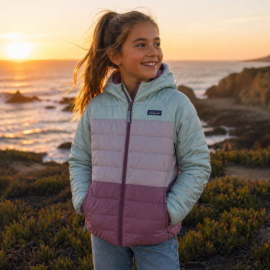 Chaqueta Pluma Niños Reversible Down Sweater Hoody Patagonia
