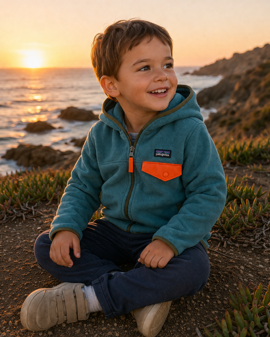 Polar Niño Micro D® Snap-T® Jacket Azul Patagonia