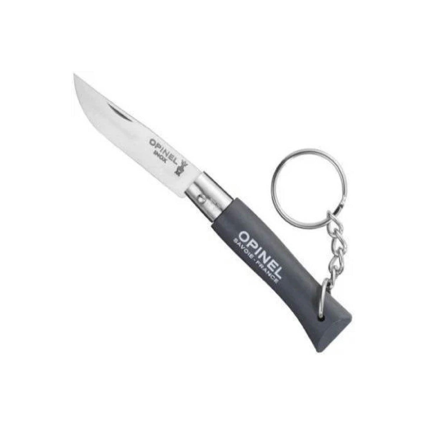 CUCHILLO OPINEL N°4 LLAVERO NEGRO Opinel