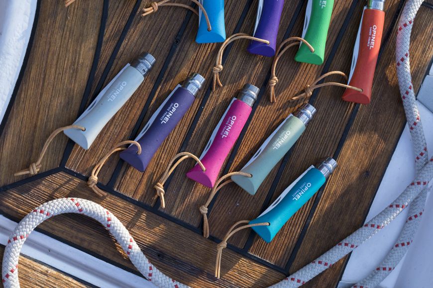 CUCHILLO OPINEL N°6 TREKKING ROSADO Opinel