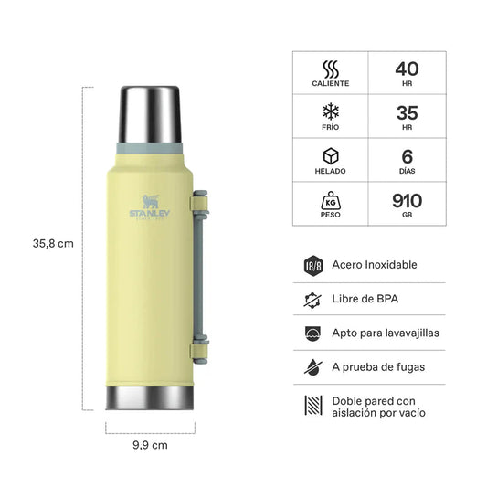 Termo Stanley Classic Pomelo | 1.4 lt STANLEY