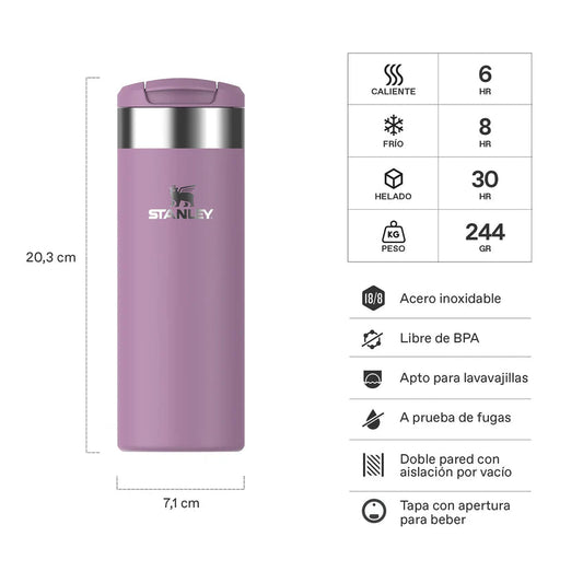 Botella Térmica Stanley Aerolight Rose Quartz | 473 ml STANLEY