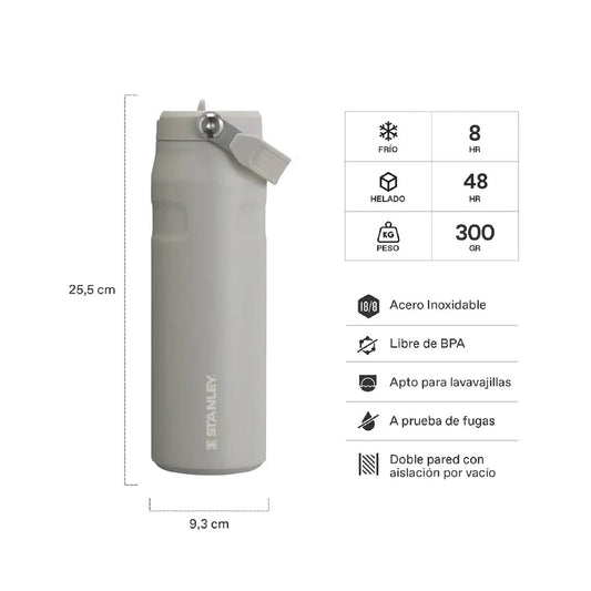 Botella Térmica Stanley Flip Straw Aerolight Ash | 710 ml STANLEY