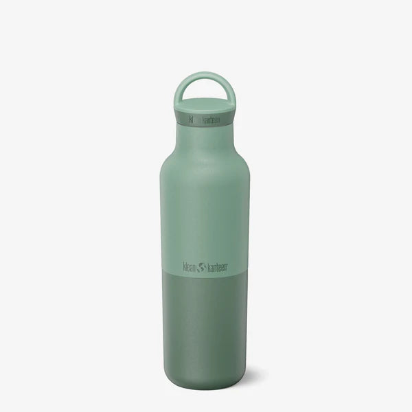 Botella Térmica Classic Rise Vac 592 ML con Tapa Loop Iceberg Green klean kanteen