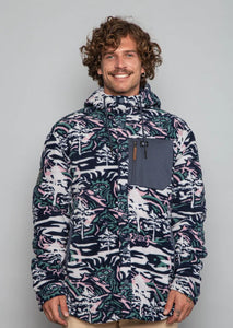 LIGTH JACKET YUKA HOOD HAZY NAVY M23W Kaya Unite