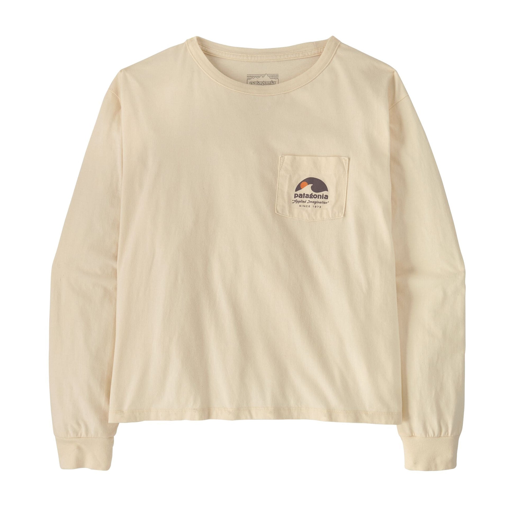 W's L/S Applied Imagination Easy Cut Organic Pocket T-Shirt (Copia) Patagonia