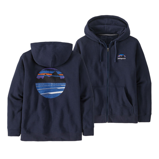 Polerón Unisex Skyline Stencil Uprisal Full-Zip Hoody Patagonia