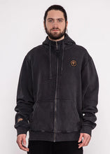 Cargar imagen en el visor de la galería, Full Zip Logo Navy Ocre Kaya Unite
