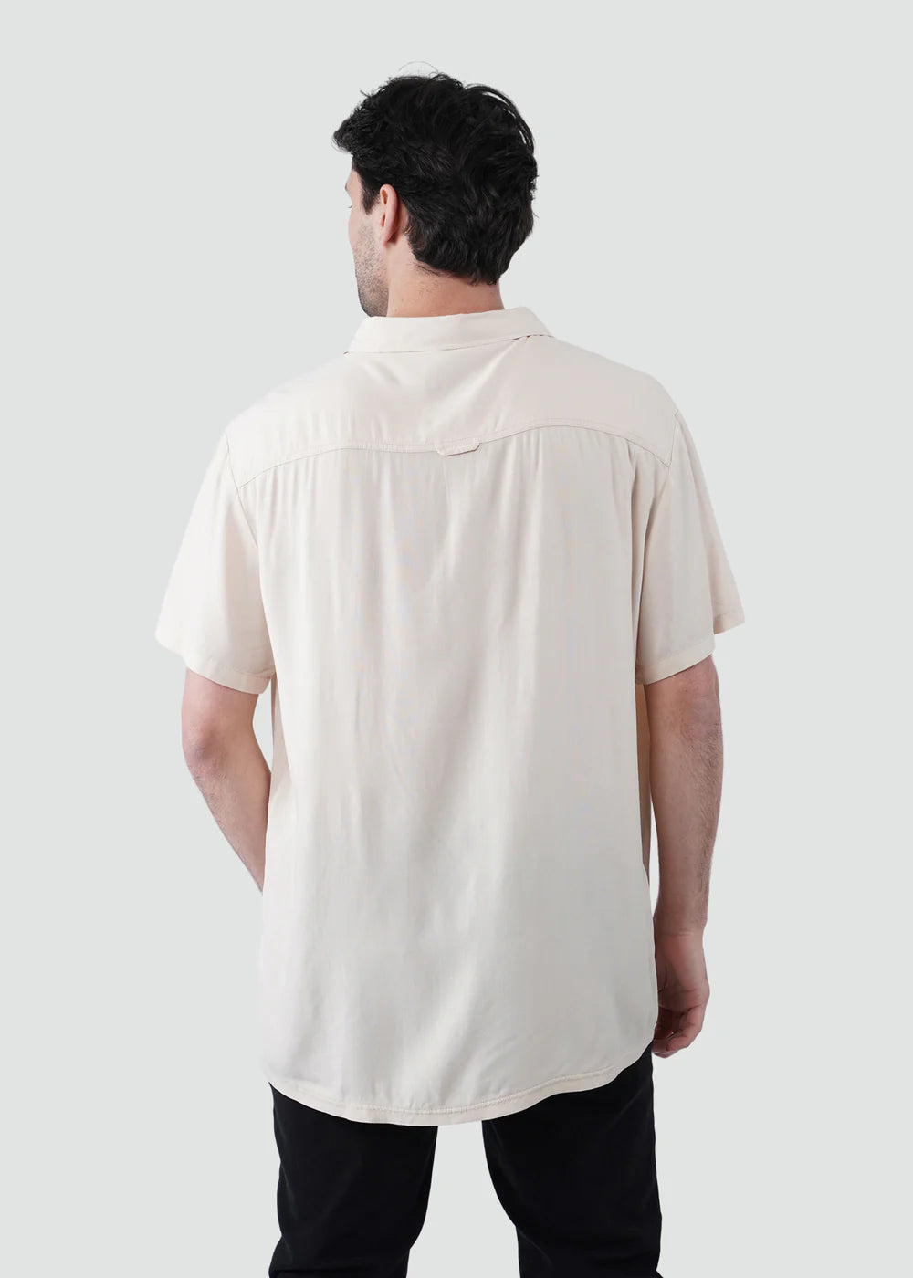 Camisa Hombre Viscosa - Crema KAYA UNITE