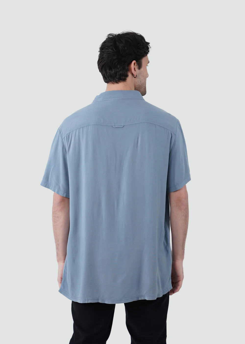 Camisa Hombre Viscosa - Denim KAYA UNITE