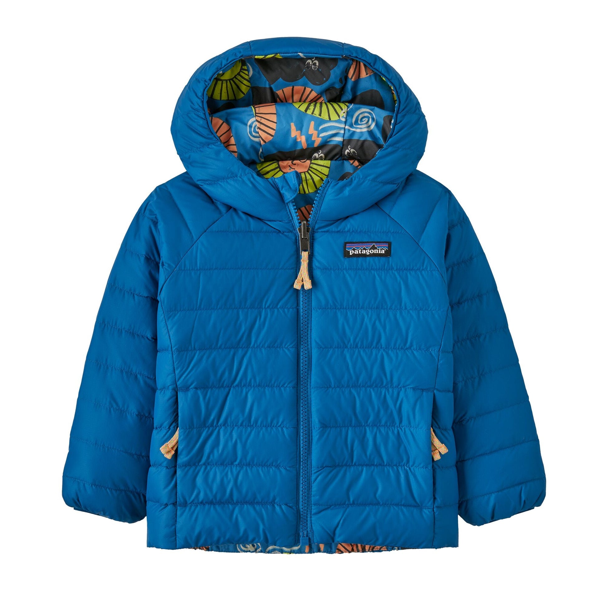 Chaqueta Pluma Baby Reversible Down Sweater Hoody Patagonia