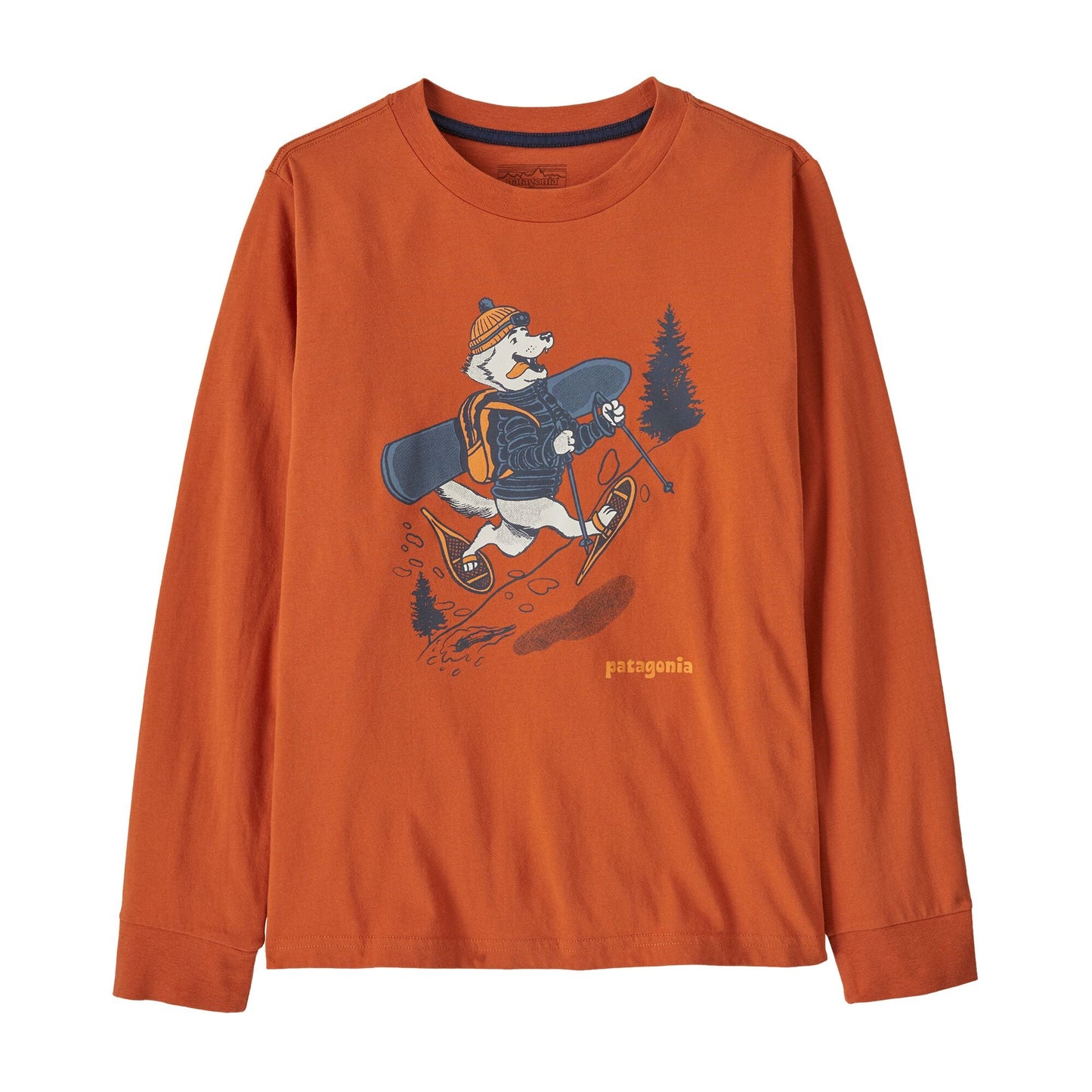 Polera Niños Manga Larga Kids Graphic T-Shirt Patagonia