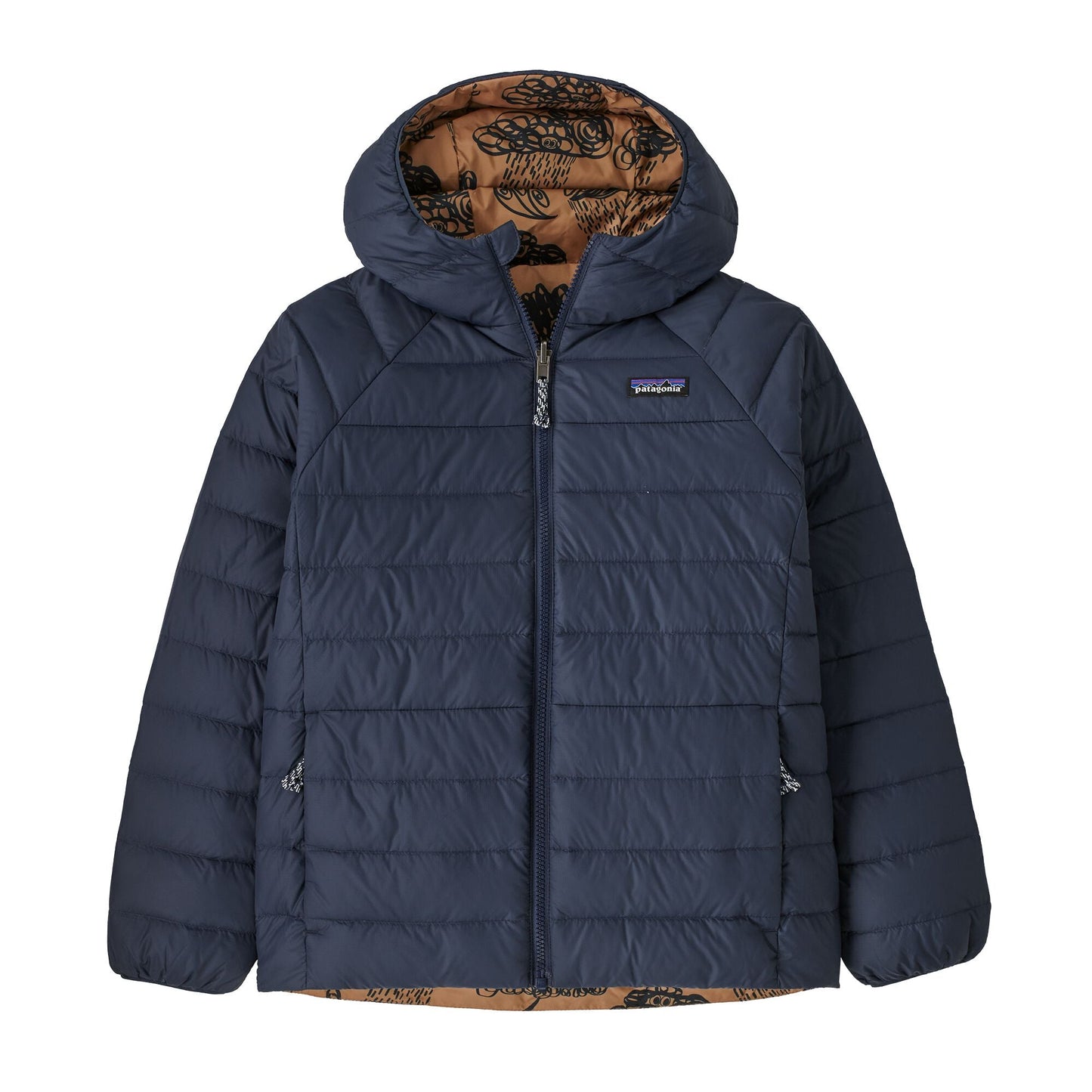 Chaqueta Pluma Niños Reversible Down Sweater Hoody Patagonia