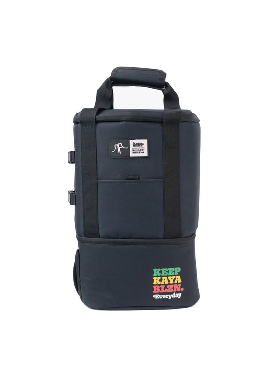 MOCHILA COOLER SOLID BLACK RASTA KAYA UNITE