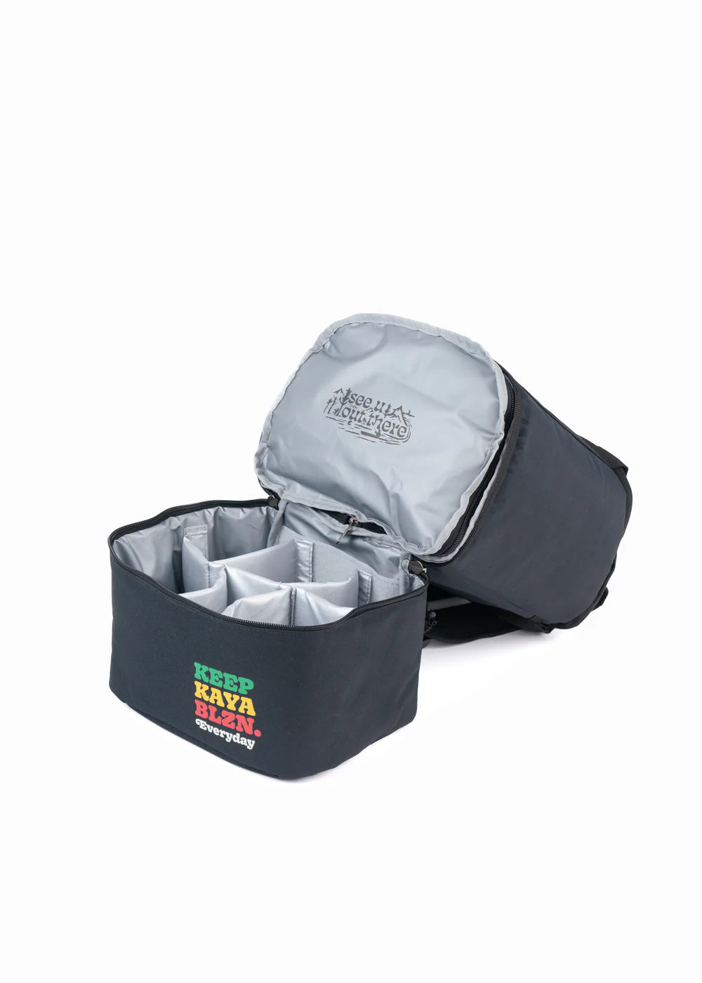 MOCHILA COOLER SOLID BLACK RASTA KAYA UNITE