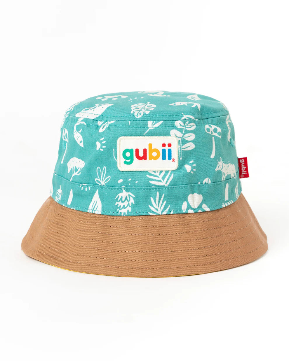 Gorro Pescador Estampado - Verde claro Café GUBII