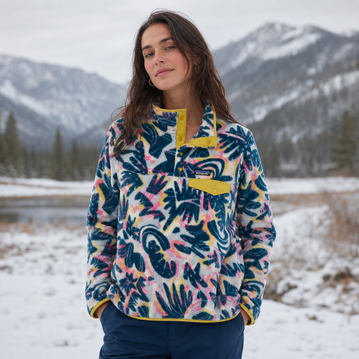 Polar Mujer Lightweight Synchilla® Snap-T® Fleece Pullover Patagonia