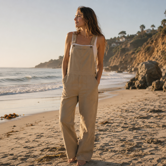 Jardinera Regular Mujer All Seasons Hemp Canvas Bib - Regular Patagonia