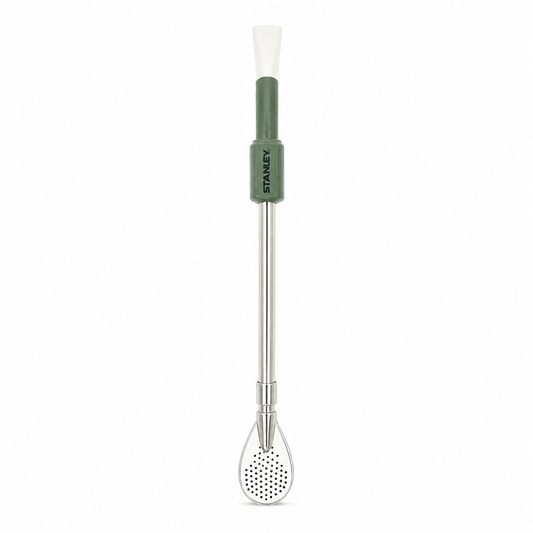 BOMBILLA PARA MATE DE CUCHARA VERDE STANLEY
