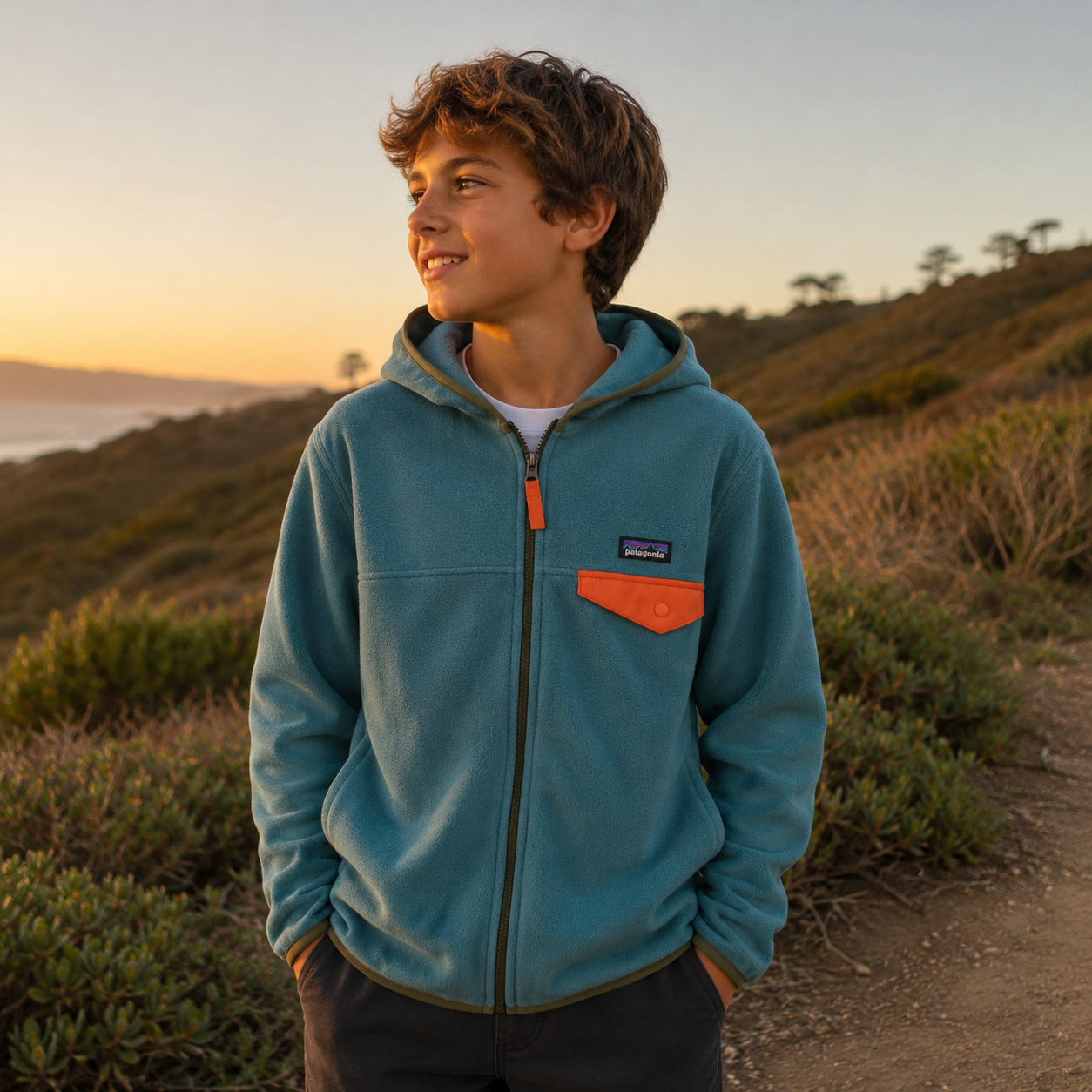 Polar Niño Micro D® Snap-T® Jacket Azul Patagonia