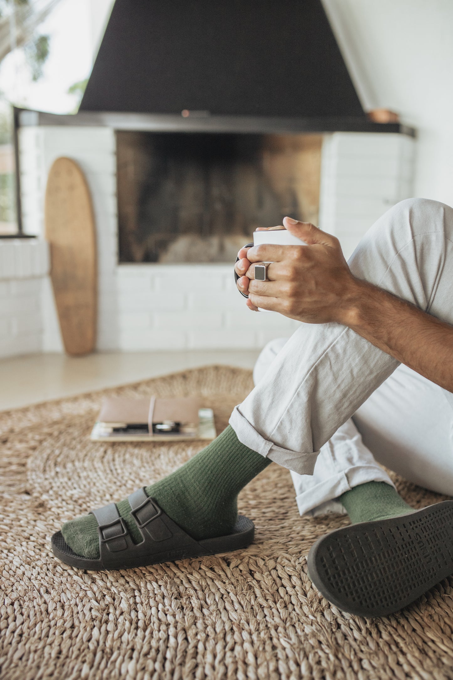 Sandalia Linus color Carbon Linus