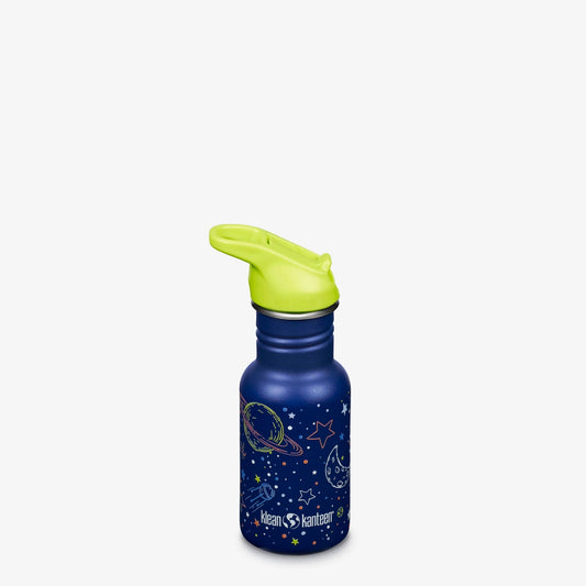 Botella de Niños Classic de 355 ML con Flip Seal Tapa con Bombilla Milky Way Go Live Outside