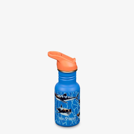 Botella de Niños Classic de 355 ML con Flip Seal Tapa con Bombilla Sharks in Shades (Copia) Go Live Outside