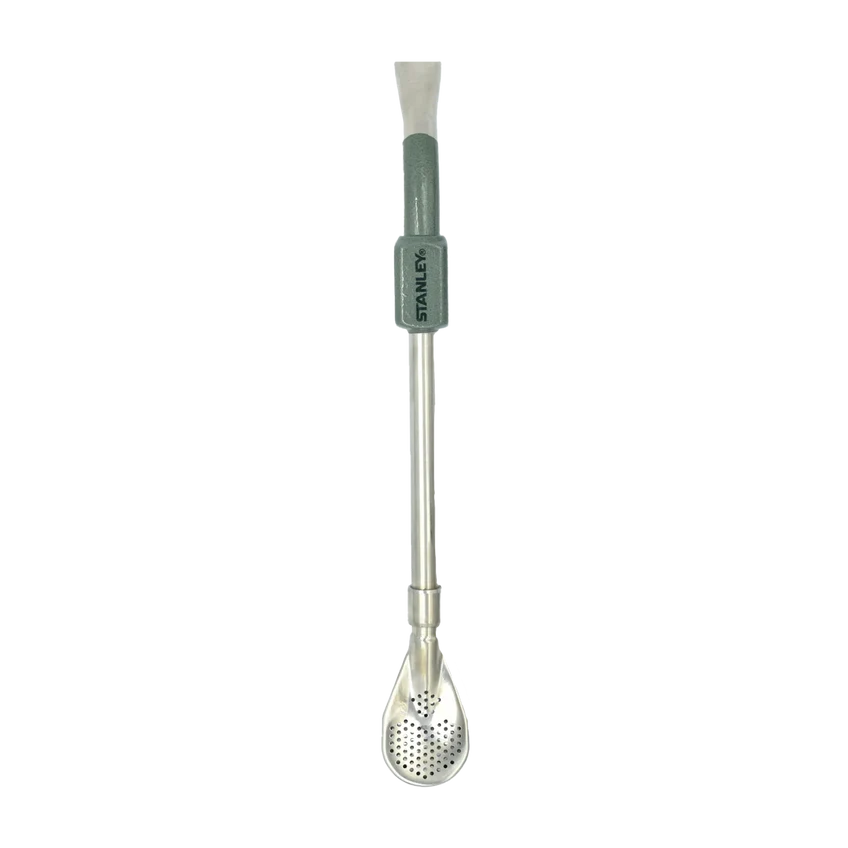 BOMBILLA PARA MATE DE CUCHARA VERDE STANLEY