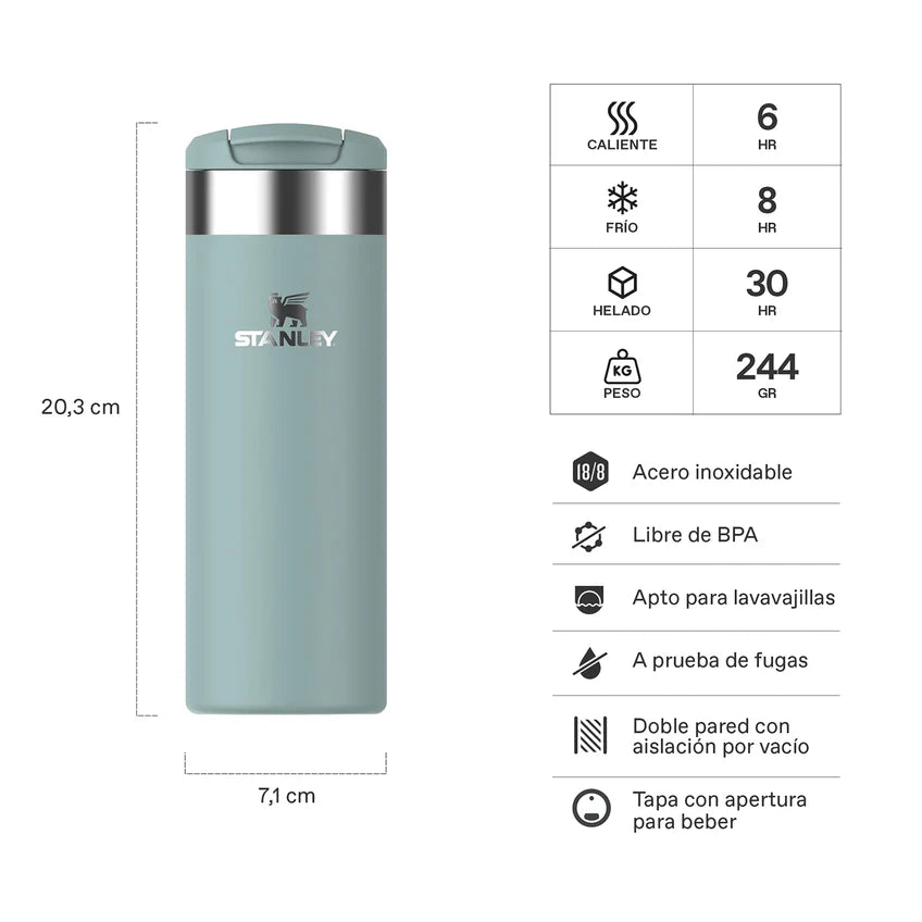 Botella Térmica Stanley Aerolight Seafoam | 473 ml STANLEY