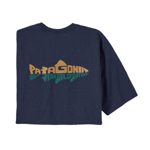 Camiseta Hombre Wild Waterline Pocket Responsibili-Tee® Patagonia