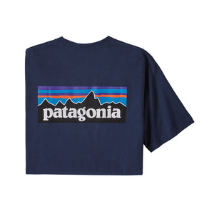 Polera Hombre Manga Larga P-6 Logo Responsibili-Tee® Patagonia