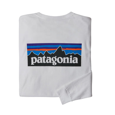 Polera Hombre Manga Larga P-6 Logo Responsibili-Tee® Patagonia
