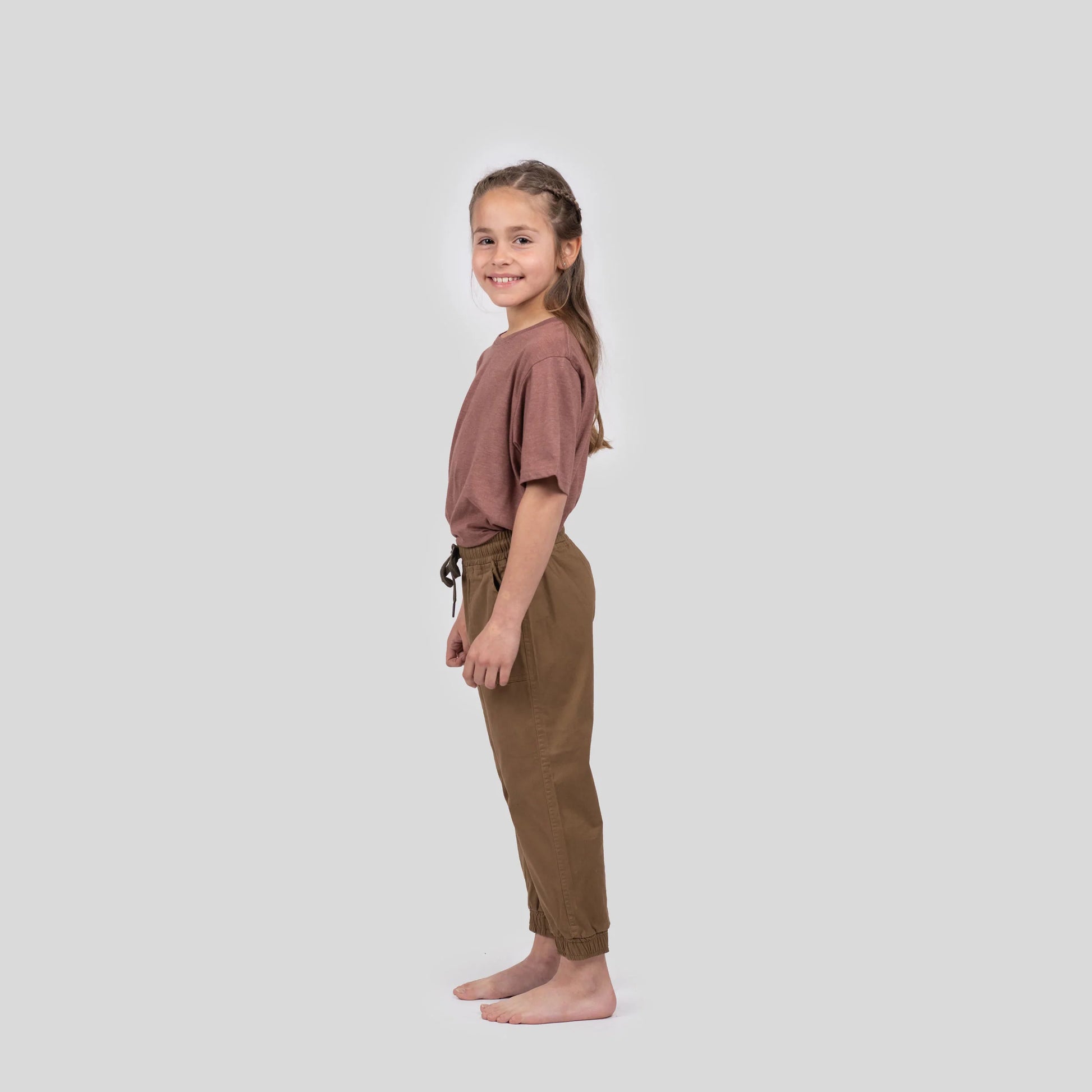 Pantalon Joggy Niño Brown gnomo