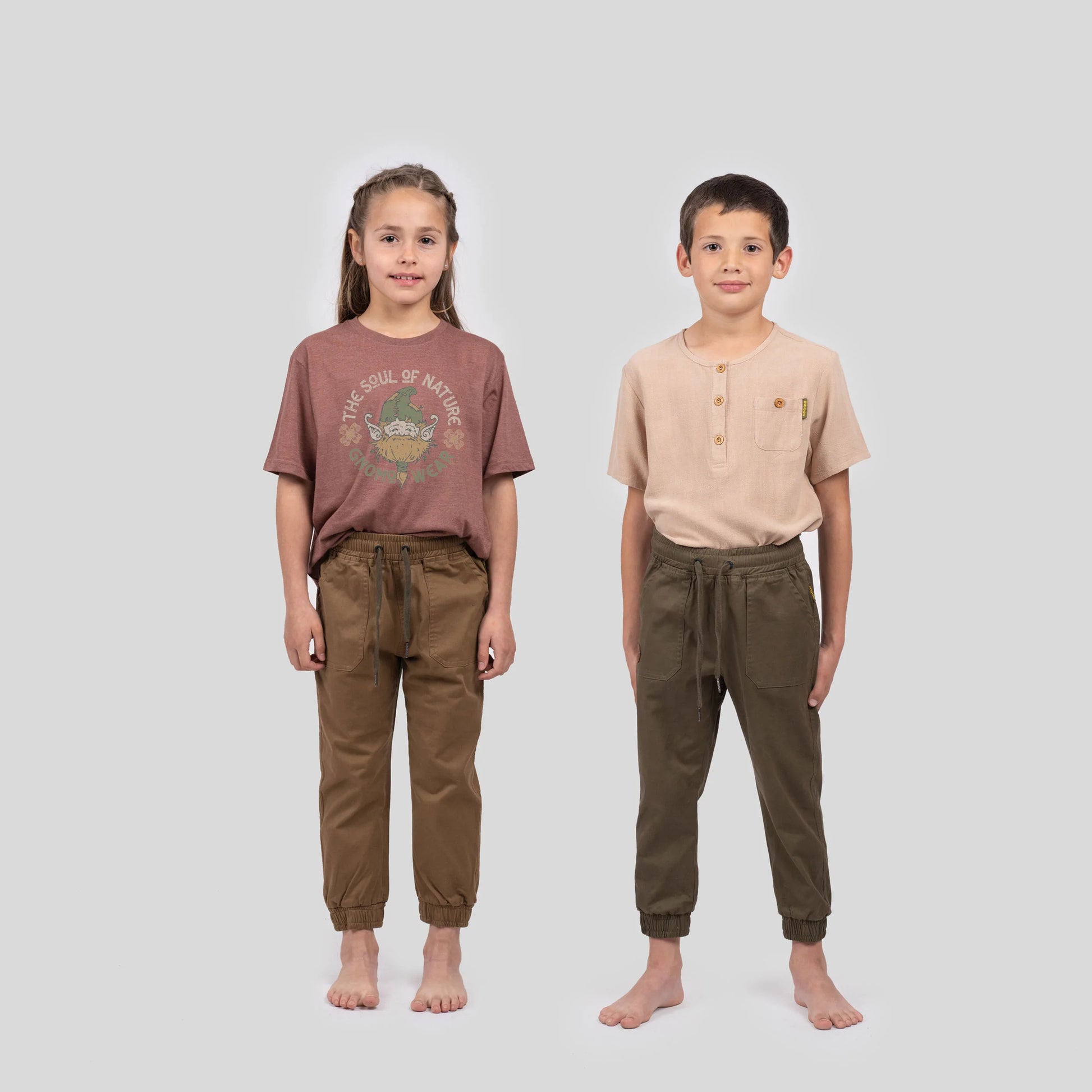 Pantalon Joggy Niño Brown gnomo