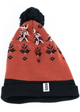 Gorro Beanie White Pompon Snow 03 Bordo Kaya Unite Kaya Unite