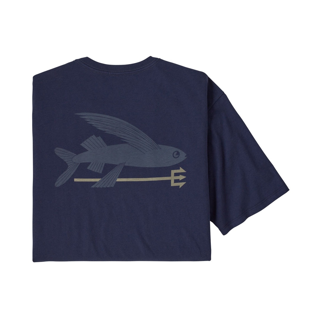 Polera Hombre Flying Fish Organic T-Shirt  Patagoni Patagonia